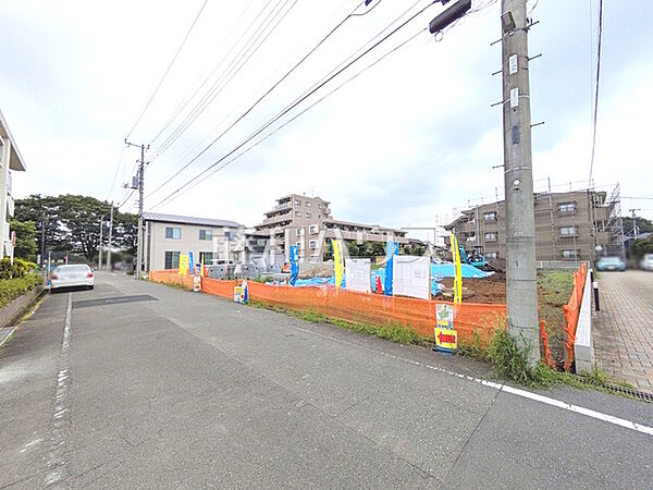 接道状況および現場風景　【日野市神明1丁目】