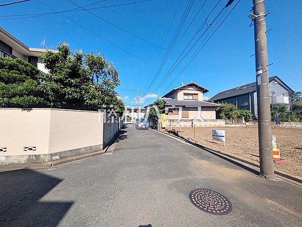 接道状況および現場風景　【狛江市岩戸南3丁目】