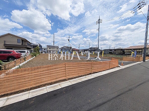 接道状況および現場風景　【調布市若葉町2丁目】