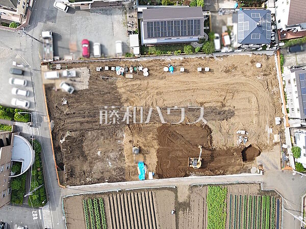 航空写真　【調布市若葉町2丁目】