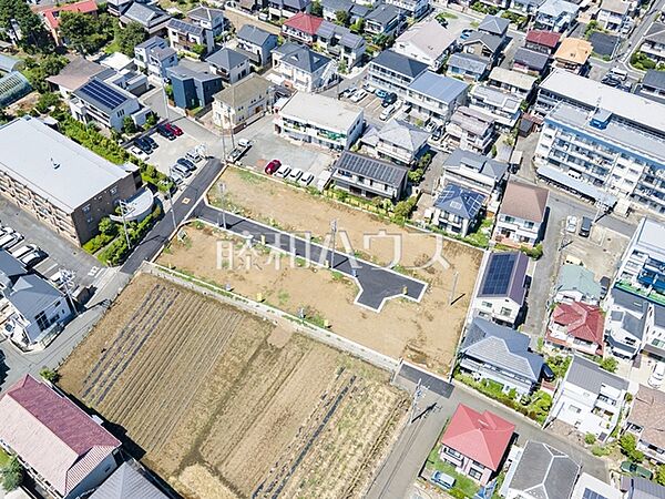 航空写真　【調布市若葉町2丁目】