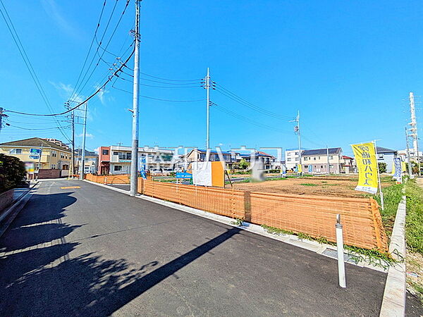 接道状況および現場風景　【調布市若葉町2丁目】