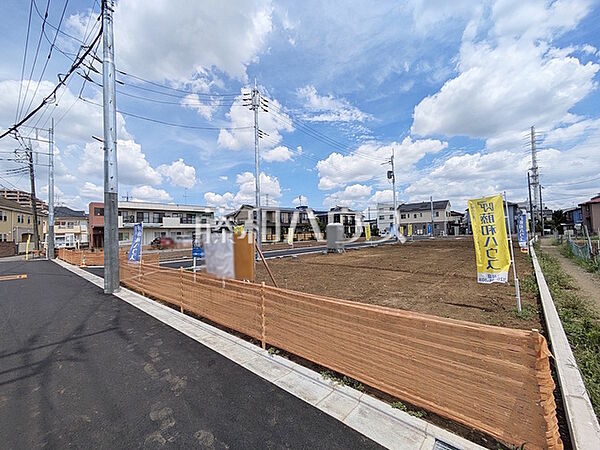 接道状況および現場風景　【調布市若葉町2丁目】