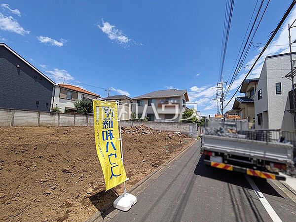 接道状況および現場風景　【調布市調布ケ丘4丁目】