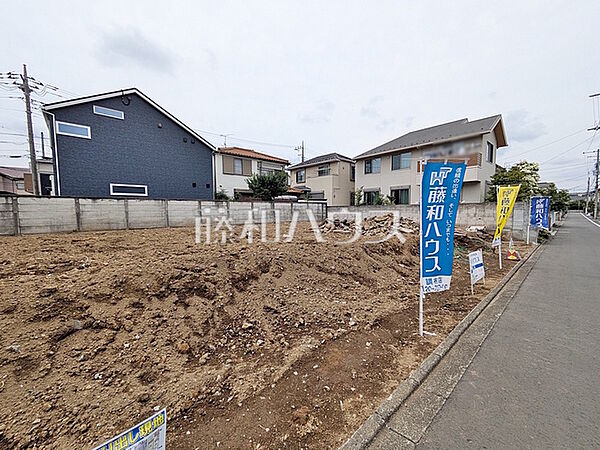 接道状況および現場風景　【調布市調布ケ丘4丁目】