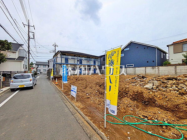 接道状況および現場風景　【調布市調布ケ丘4丁目】