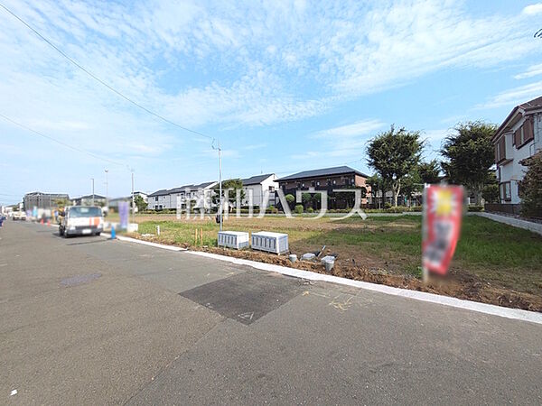 接道状況および現場風景　【東大和市仲原4丁目】