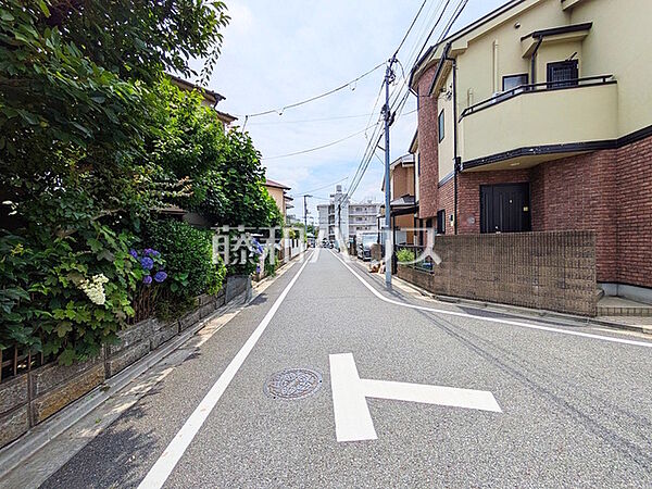 接道状況および現場風景　【杉並区桃井4丁目】