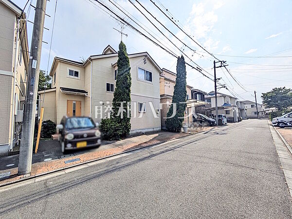 接道状況および現場風景　【日野市大字上田】