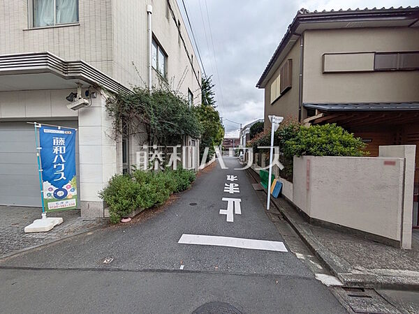 接道状況および現場風景　【杉並区南荻窪1丁目】