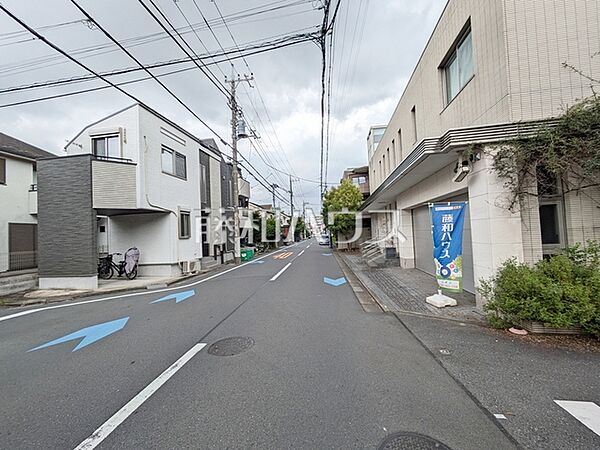 接道状況および現場風景　【杉並区南荻窪1丁目】