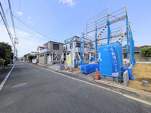 接道状況および現場風景　【東大和市南街3丁目】