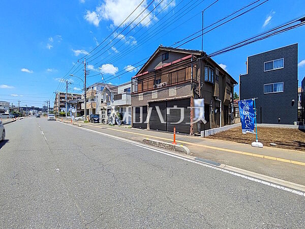 接道状況および現場風景　【富士見市鶴瀬西3丁目】