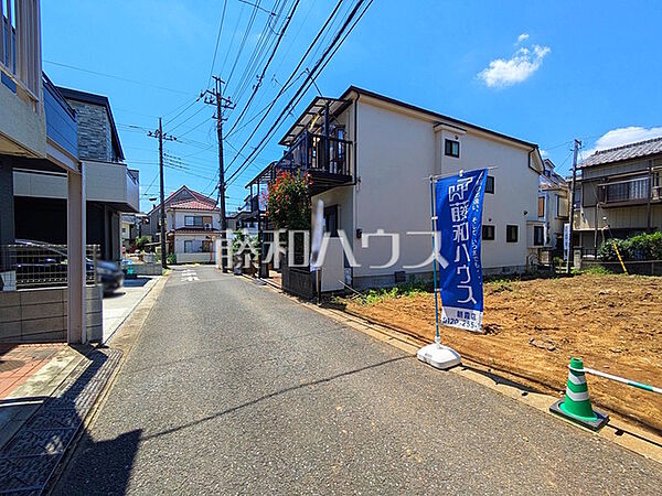 接道状況および現場風景　【富士見市鶴瀬西3丁目】