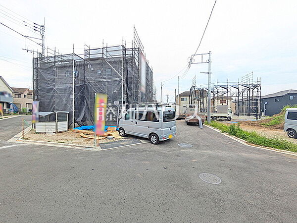 接道状況および現場風景　【八王子市上壱分方町】