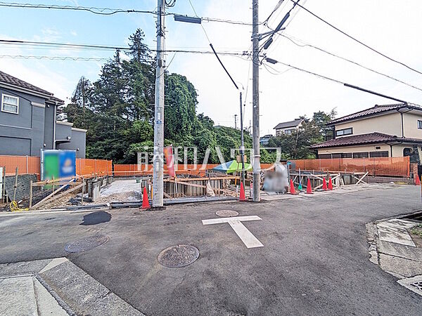 接道状況および現場風景　【八王子市寺田町】