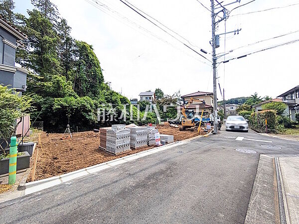 接道状況および現場風景　【八王子市寺田町】