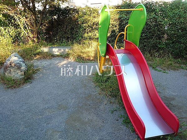 金山第二緑地 (670m)