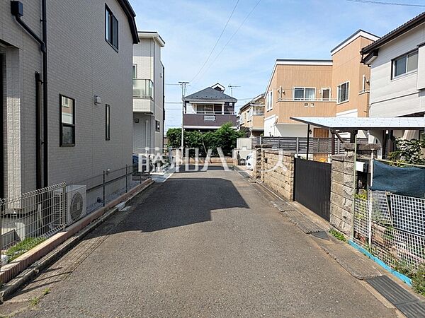 接道状況および現場風景　【東村山市久米川町2丁目】