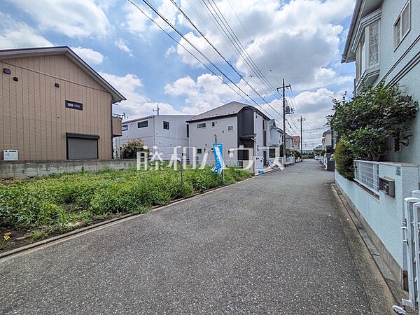 接道状況および現場風景　【小金井市東町2丁目】