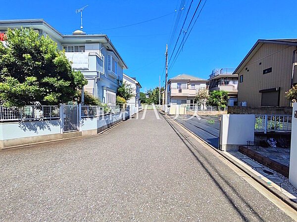 接道状況および現場風景　【小金井市東町2丁目】