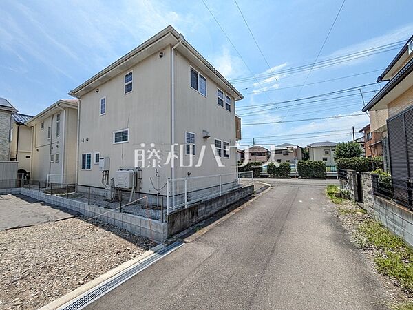 接道状況および現場風景　【昭島市拝島町4丁目】