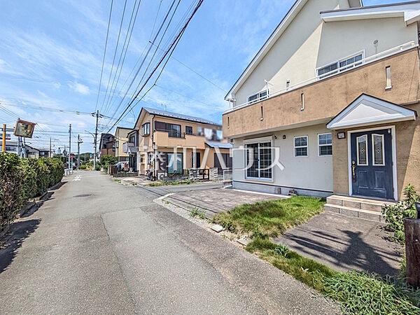 接道状況および現場風景　【昭島市拝島町4丁目】
