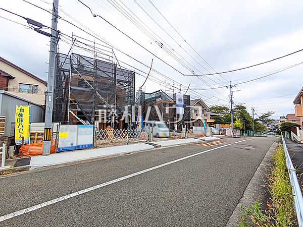 接道状況および現場風景　【八王子市椚田町】