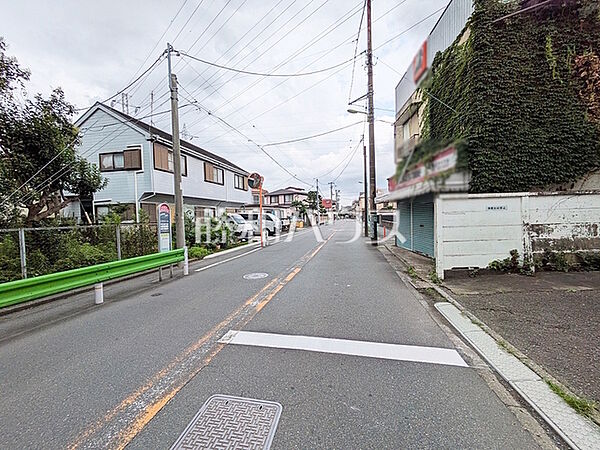 接道状況および現場風景　【世田谷区北烏山3丁目】