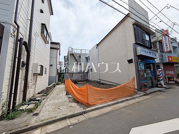 接道状況および現場風景　【練馬区田柄1丁目】