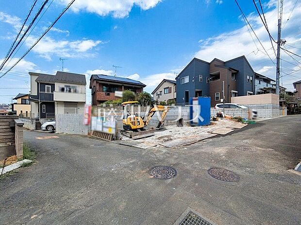 接道状況および現場風景 【所沢市大字山口】