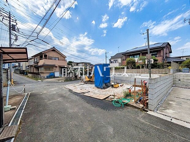 接道状況および現場風景 【所沢市大字山口】