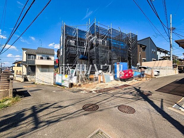接道状況および現場風景 【所沢市大字山口】