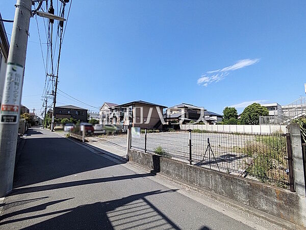 接道状況および現場風景　【調布市仙川町2丁目】