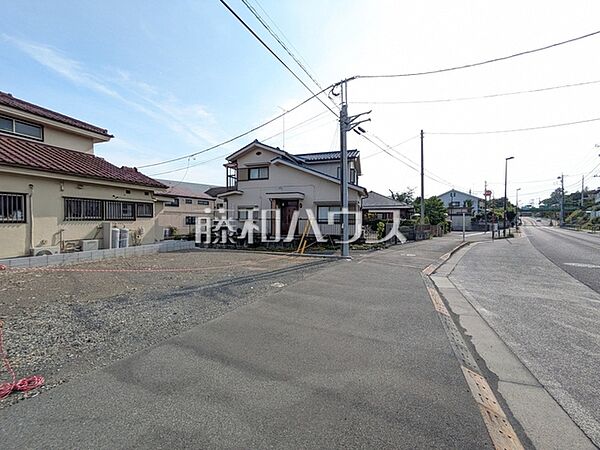 接道状況および現場風景　【昭島市宮沢町3丁目】