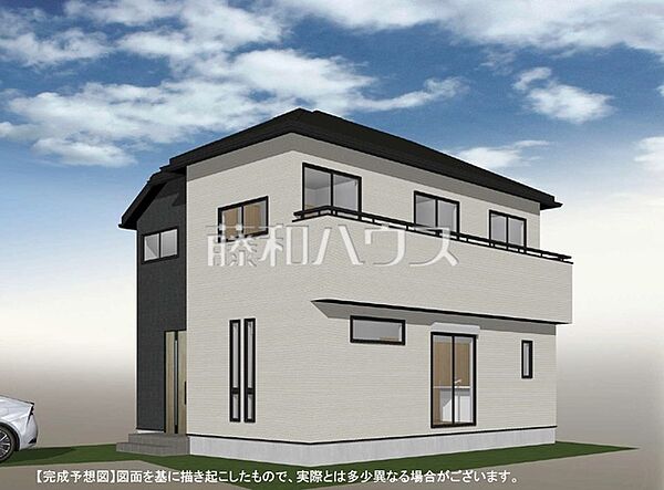 ≪完成予想図・外観パース≫  建物のプレゼンをさせていただきますので、実際の完成イメージを思い描いていただくことができます。お気軽にお問合せ下さい。 【東久留米市新川町1丁目】
