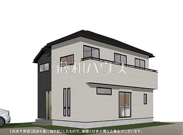 ≪完成予想図・外観パース≫  セミオーダー型住宅のご提案です。「こんな部屋を作りたい」「こんな風に暮らしたい」というお客様の夢をぜひお聞かせください。【東久留米市新川町1丁目】