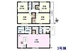間取り：3号棟　間取図　【国分寺市北町4丁目】