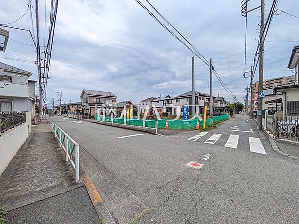 接道状況および現場風景　【府中市新町2丁目】
