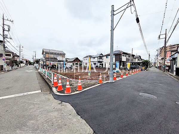 接道状況および現場風景　【府中市新町2丁目】