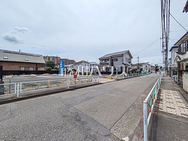 接道状況および現場風景　【府中市新町2丁目】