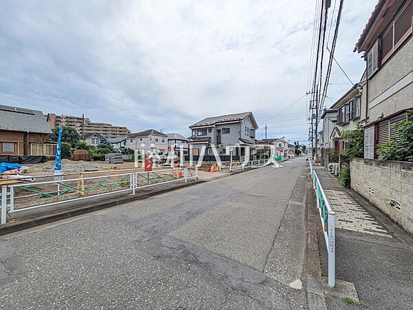 接道状況および現場風景　【府中市新町2丁目】