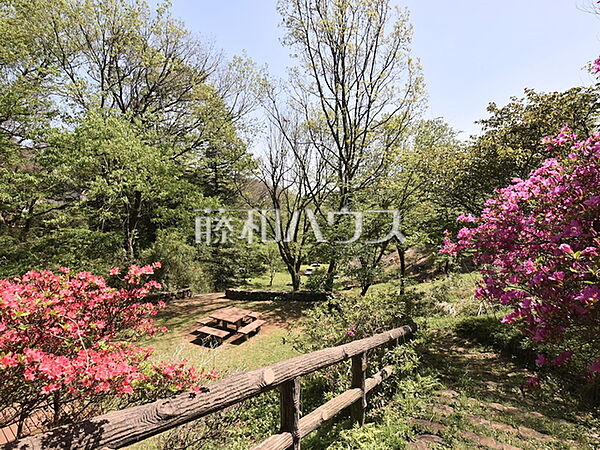 平山城址公園 (2170m)