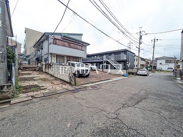 接道状況および現場風景　【八王子市大塚】