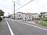 外観：接道状況および現場風景　【日野市東豊田4丁目】