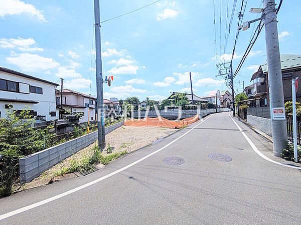 接道状況および現場風景　【東村山市諏訪町2丁目】