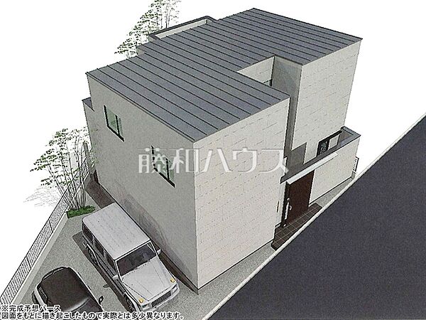 完成予想図（外観）　【東村山市諏訪町2丁目】