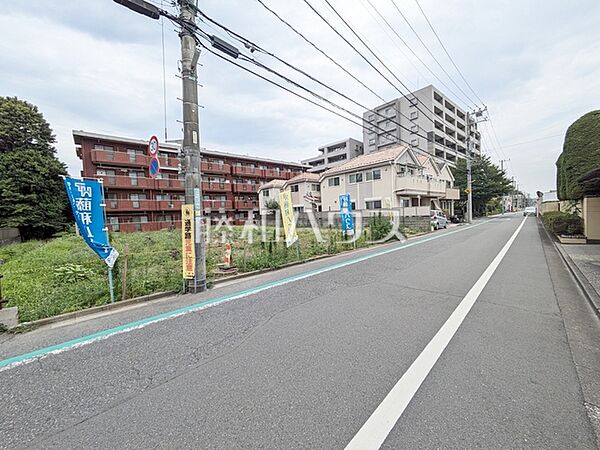 接道状況および現場風景　【小平市天神町1丁目】