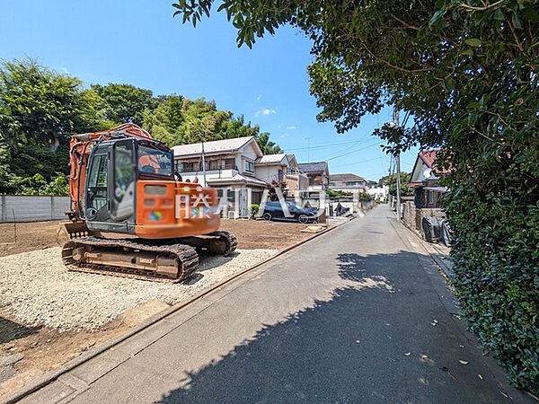 接道状況および現場風景　【小平市喜平町1丁目】