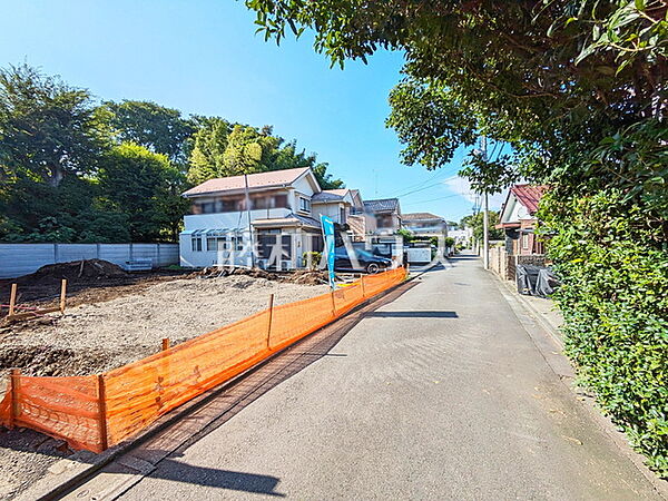 接道状況および現場風景　【小平市喜平町1丁目】